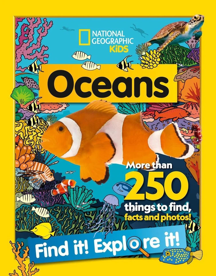 Oceans Find it! Explore it!: More Than 250 Things to Find, Facts and Photos! by  - Image 1 of 1