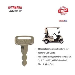 Yamaha Golf Cart Modell 1922 Hauptzündschlüssel G14, G16, G19, G22, G29, Antrieb - Bild 1 von 1