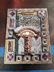 Expanded Psionics Handbook Dungeons & Dragons D20 WOTC - Picture 1 of 2