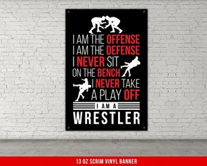 Individuelles Wrestling Banner - Inspirierende Wandkunst für Wrestler - Bild 1 von 7