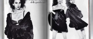 Vogue Editorial L'WREN SCOTT as Fashion Model VINTAGE 1980S Magazine - Picture 1 of 1