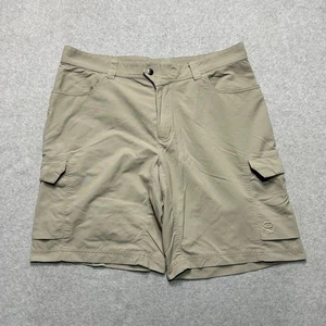 Mountain Hardwear Cargo Shorts Mens 36 Khaki 10" Hiking Outdoor - Picture 1 of 10
