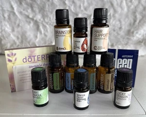 Muestras doTERRA x4, botellas vacías 14 piezas + aceites de las Montañas Rocosas - Imagen 1 de 10