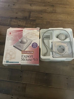 Kensington Expert Mouse Trackball Model 5.0 In Box Nice - Image 1 of 4
