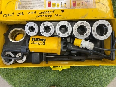 REMS Amigo 2 110v Pipe Threading Machine Ex Fleet - Image 1 of 4
