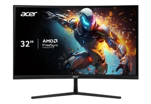 Acer EI322QUR 31.5" 1500R Curved WQHD 2560 x 1440 Gaming Monitor (see desc.) - Picture 1 of 12