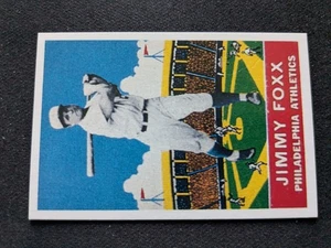 1933 Delong Gum Baseballkarte # 21 Jimmie Foxx (HOF) - Philadelphia A's (NM) - Bild 1 von 3