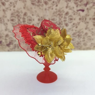 Oak 12th 1:12 Ladies handmade Hat hatstand dolls house Scale shop - Image 1 of 4