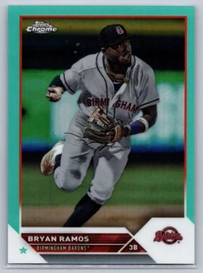 2023 Topps Pro Debut #PDC-39 Bryan Ramos Chrome Aqua Refractor #/75 - Bild 1 von 2