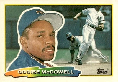 1988 Topps Big #198 Oddibe McDowell - Image 1 of 2