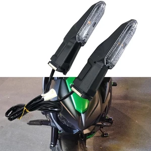 Turn Signal Light Lamp Parts For KAWASAKI Z650 Z900 Z1000SX NINJA400 Clear Lens - Picture 1 of 7