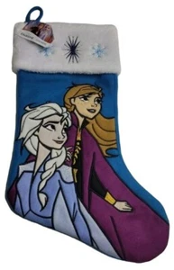 Frozen II Anna & Elsa Christmas Stocking - 20" NWT - Picture 1 of 1