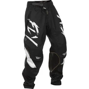 Fly Racing Youth Kinetic Stoke Pants - Black/White - US Size 26 378-53526 - Picture 1 of 6