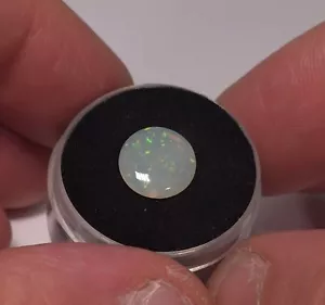 Australian Coober Pedy opal, 11mm Round Calibrated. 1.7ct. Natural solid opal - Picture 1 of 6