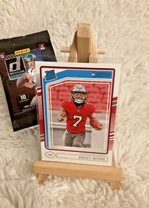 2024 Panini Donruss Rated Rookie #301 Bucky Irving Tampa Bay Buccaneers - Bild 1 von 2
