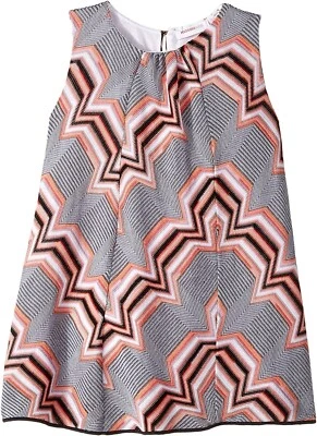 Missoni 241203 Girls Kids Greca Shift Dress Black/Multi Size 12-13 Years/158 cm - Image 1 of 2