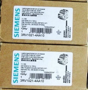 3RV1021-4AA10 1PCS New original SIEMENS 3RV1 021-4AA10  Fast delivery / - Picture 1 of 3