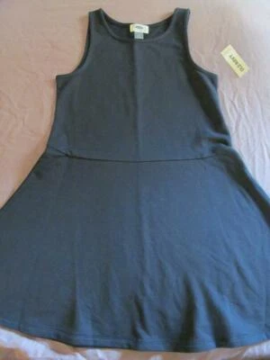 NWT 8 Old Navy Uniform Knit Navy Dress - Image 1 of 2