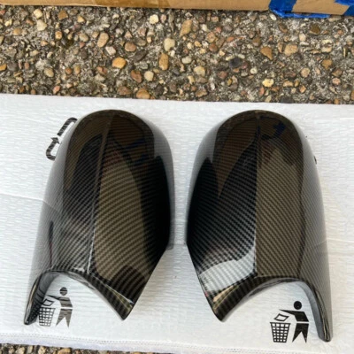 Cubierta de espejo estilo M3 negro carbono para BMW E90 E91 LCI 328i 335i 2010 2009~2011 Foto 1 de 4