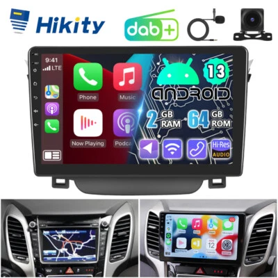 DAB+ 64GB Android 15 Autoradio Für Hyundai i30 GD mit Carplay GPS Navi RDS WIFI - Bild 1 von 4