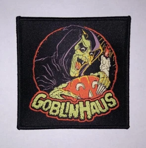 GOBLINHAUS PATCH - woven iron-on - Picture 1 of 1