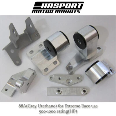 Kit de montagem Hasport para trocas de motor da série H no 88-91 Honda Civic/ CRX, 88A - Imagem 1 de 2