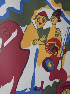 Wassily KANDINSKY (1866-1944) - Allerheiligen, Holzschnitt 1911 - Picture 1 of 6