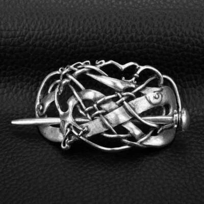 MARKENLOS Vintage Haarnadel -Viking Schmuck -Kelten Knoten -Runen Haar Clip- Haar Zubehör-