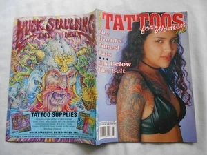 "TATTOOS FOR WOMEN"  magazine- #15 -1995 - Picture 1 of 2