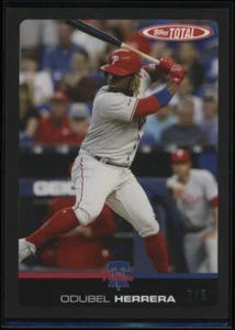 Odubel Herrera - 2019 Topps Total #4B Black Parallel 2/5 - Picture 1 of 2