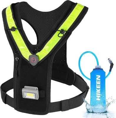 Running Vest for Women Men, Adjustable Hydration Vest Running with Water Bladder - Image 1 of 4