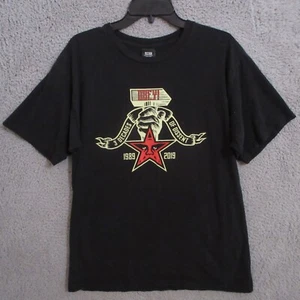 Obey Grafik T-Shirt Herren Large schwarz 3 Decades of Dissent Star Print Tee - Bild 1 von 11
