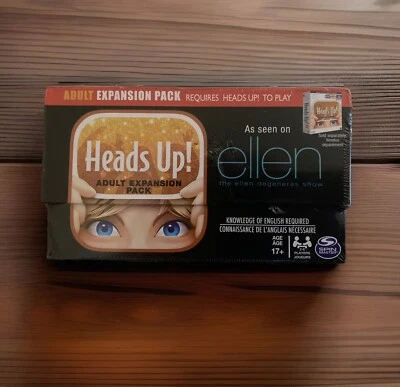 Heads Up!: Adult Expansion Pack (BRAND NEW) As Seen on Ellen / Spin Master Cards - Image 1 of 4