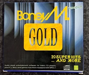 Boney M GOLD 20 Super Hits...and more - Video CD Australia 90s 2XCD Rare EXC - Picture 1 of 7