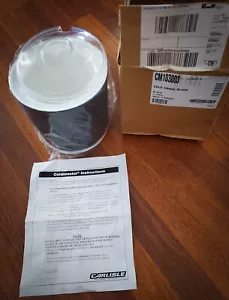 Carlisle CM103003 Coldmaster 2 Qt. Black Coldcrock w/ Coaster & Slotted Lid - Picture 1 of 1