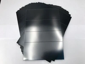 Corte Hawid negro 4 tiras aprox. DIN A5 (paquete de 100) como nuevo (7465 - Imagen 1 de 1