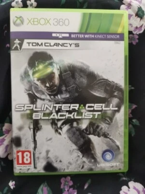 Tom Clancy's Splinter Cell: Blacklist, Xbox 360 Game, PAL, W/ Manual - Image 1 of 3