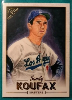2018 TOPPS GALLERY SHORT PRINT SANDY KOUFAX #198 LOS ANGELES DODGERS SP LA - Image 1 of 2
