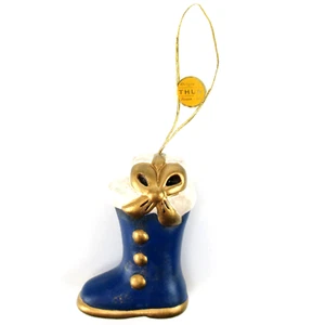 Thun ceramica decorazione albero di Natale stivali ceramica ornamento natalizio italia - Foto 1 di 4