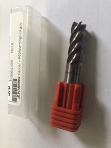 .375" 3/8" 5FL SINGLE END VARIABLE HELIX FC20 COATED CARBIDE END MILL - Bild 1 von 2