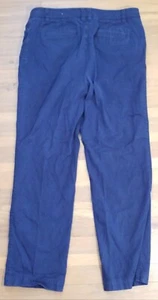 Talbots - Womans Size 14 - Straight Leg Chino - Mid Rise Navy Blue - Picture 1 of 3