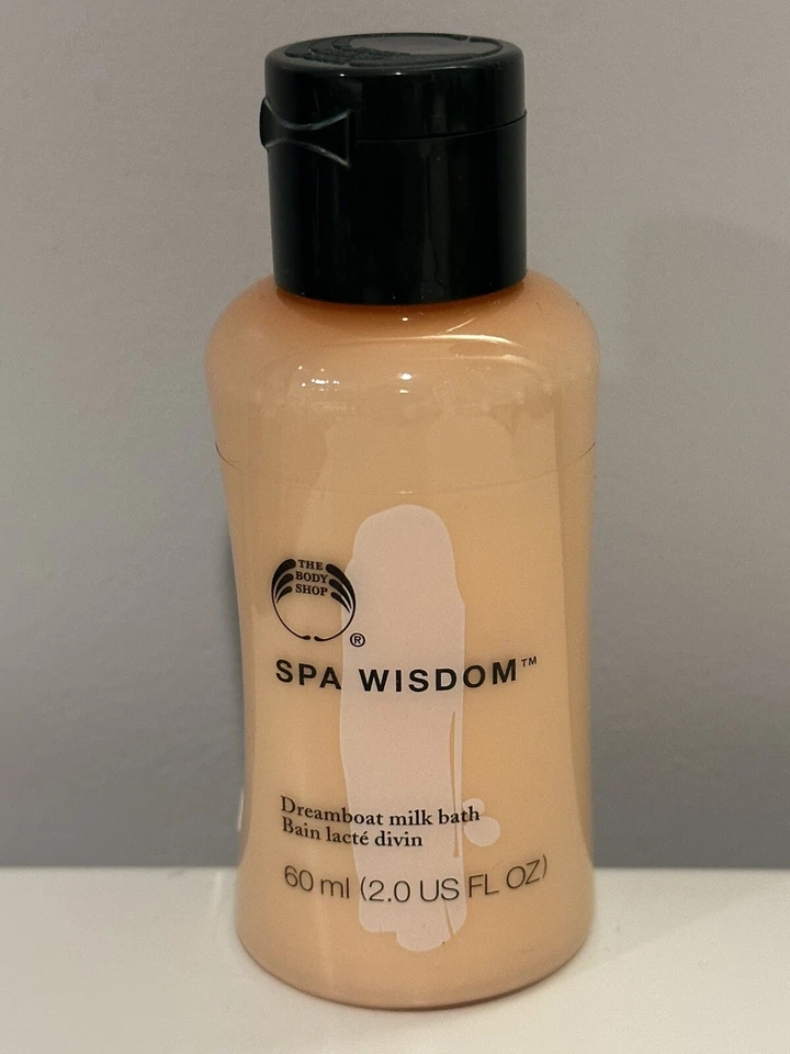THE BODY SHOP SPA WISDOM  MILK BATH 2 OZ NEW - TRAVEL SIZE - RARE - HTF - Image 1 of 1