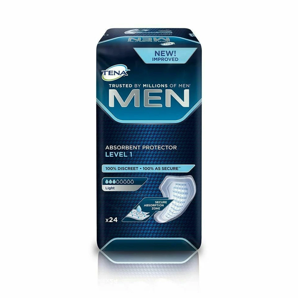 Tena Man Level 1 Inkontinenzeinlagen - 6 Pack x 24 Stück (10004878)