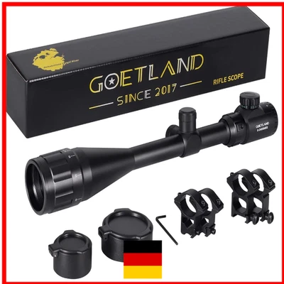Goetland Gewehr Zielfernrohr 6-24x50 AOEG Airsoft Rangerfinding Rot Grün Fade...