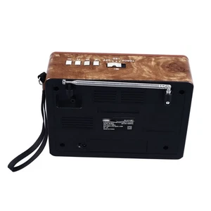 Vintage Radio Multifunctional AM FM SW Band Clock Flashlight Function Retro - Picture 1 of 24