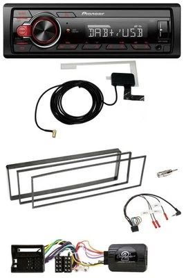 Pioneer 1DIN MP3 DAB USB Lenkrad Autoradio für Peugeot 307 1007 2005-2009 - Bild 1 von 4