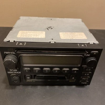 Delphi Delco OEM 09357129 For 96 - 02 TOYOTA 4RUNNER AM, FM, Radio, For Parts - Image 1 of 4