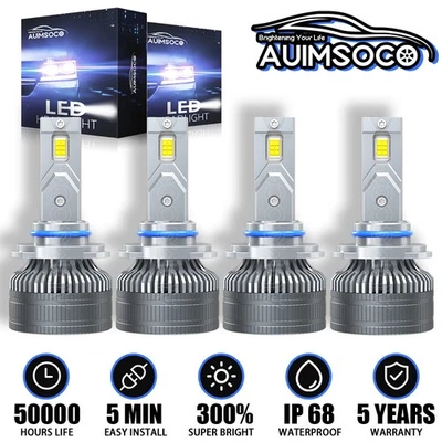 Kit de bombillas LED de 2 puertas 4X convertible para Chevrolet Corvette 1997-2004 Foto 1 de 4