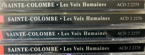 Bulk lot of ATMA Classical CD (Sainte-Colombe/Les Voix Humaines) As Pictured G40 - Imagen 1 de 2