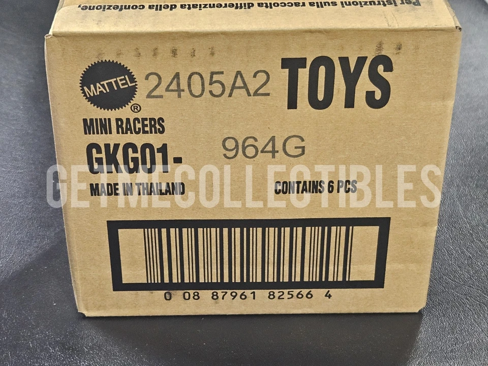 6 DISNEY PIXAR CARS MINI RACERS 3 PACK CASE G 2026 FACTORY SEALED GMC - Image 1 of 1